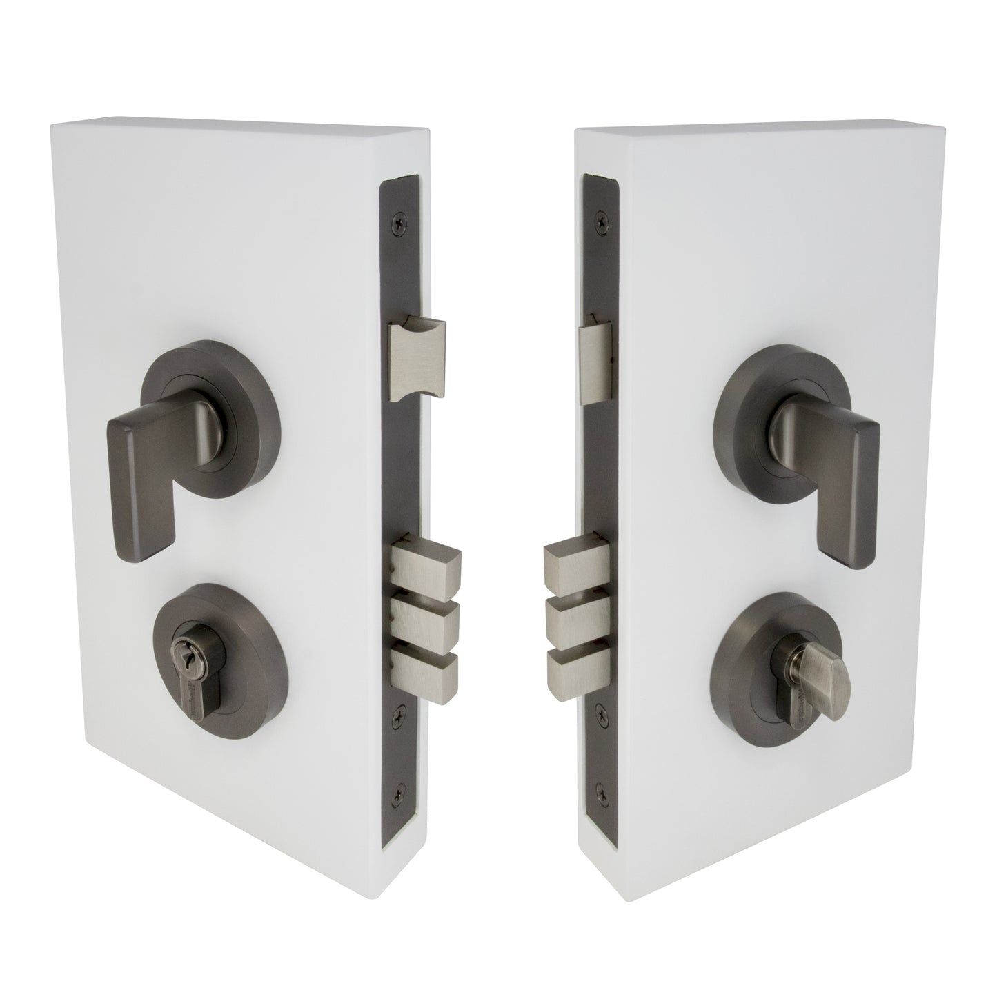 Entrance Pull Handle Lock Kits: Mini Lever