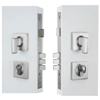 Entrance Pull Handle Lock Kits: Mini Lever