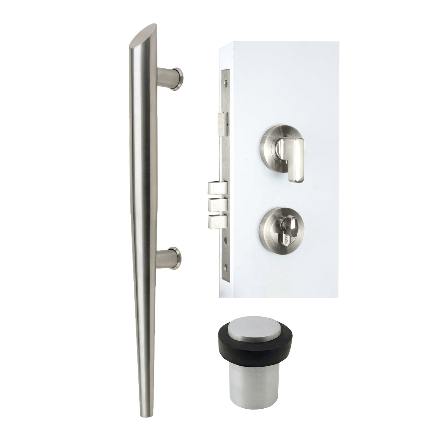 Entrance Combo Kit: Torch Handle + Double Turn & Mini Lever + Doorstop