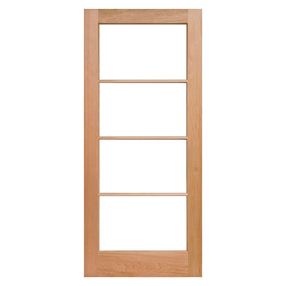 Solid Timber Paint Quality Pine Exterior Door: EXL Series