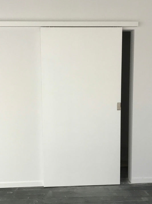 Standard Interior Surface Sliding Door: Flush