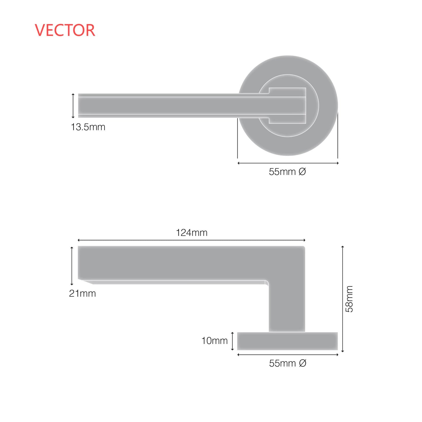 Entrance/Interior Door Handles: Astron Series